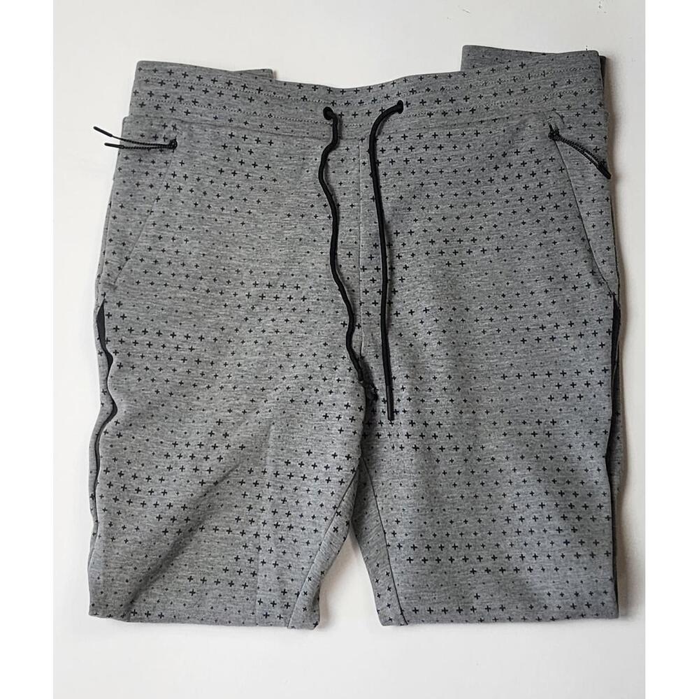 Stylish Gray Printed Jogger  pantsmens med